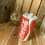 }80's american Vintage USA производства *CocaCola Coca Cola * старый керамика производства жестяная банка type бардачок H27cm большой контейнер большой канистра предприятие Novelty реклама .. товар 