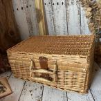 } Vintage * старый wi low пикник корзина багажник *.. корзина сумка * природа натуральный натуральный * место хранения * кемпинг уличный * античный 