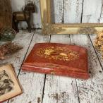 }. Италия производства Vintage *Demaindo man *.. умение ювелирные изделия кейс драгоценнный камень бардачок * музыкальная шкатулка .. sorrento .na поли фолк * античный 