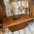 } Vintage * старый общий натуральное дерево природа дерево украшение шт. примерно 19kg* натуральный пустой . дыра менять дерево стол * один листов доска * порез . АО стружка (процесс образования во время фрезеровки) * ваза для цветов стенд для вазы . дорога чайная посуда * старый ..