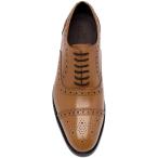 Anthony Veer Men's Ford Wingtip Brogue Lace-up Full Grain Leather Dres