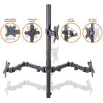 Stand Steady 3 Monitor Mount Desk Stand | Height Adjustable Triple Mon