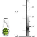 The Diamond Deal Simulated Green Green Peridot Gemstone August Birthst