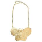 Kenneth Jay Lane Gold Butterfly Necklace