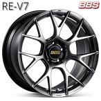 BBS RE-V7 【RE-V7015】 18インチ 7.5J 5H114.3 +48 ダイヤモンドブラック(DB) アルミホイール単品 1本 4本以上送料無料