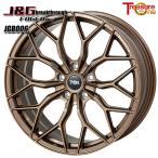 鍛造 トレジャーワン J&G Breakthrough JGB006 21インチ 9.0J 5H114.3 +35 ブロンズ アルミホイール単品 4本セット 送料無料