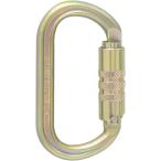 ISC オフセット オーバル カラビナ ツイストロック スチール ツリーケア アーボリスト ツリークライミング