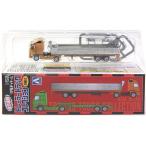 【6】 アオシマ 1/150 トレーラートラックコレクション Part.1 V-TYPEヘッド・煽付平床式セミトレーラー 単品