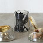  канистра стеклянная бутылка крышка есть бардачок место хранения модный Gold латунь 