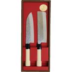 濃州孫六作 古流和包丁2点セット HG1