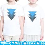7MILE OCEAN Tシャツ 半袖 子供服 キッズ ジュニア 男の子 女の子 デザイン グラフィック