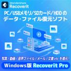 【正規品】 Recoverit Pro 永続ライセンス Windows対応 ダウンロード版 【3時間でメール納品】