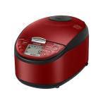 日立(HITACHI) 炊飯器 5.5合 圧力IH RZ-H10EJ R メタリックレッド 日本製 黒厚鉄釜 蒸気セーブ