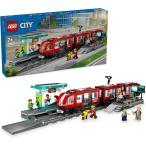  Lego LEGO City Downtown трамвай ... место 81 цельный игрушка игрушка день рождения подарок блок электропоезд транспортное средство 60423 [ Black Fly te-SALE]