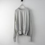 2021SS L'Appartement アパルトモン Deuxieme Classe C/N Sheer KNIT シアーニット/グレー トップス-.【2400012840621】