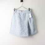 [ время ограничено цена ] не использовался ehekasoposa man sa Moss Moss ehka sopo Samansa Mos2 SM2 твид LAP брюки F/ голубой низ [2400014217841]