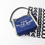 極美品 マークジェイコブス MARC JACOBS THE DENIM CHAIN SMALL TOTE BAG デニム チェーンスモールトートバッグ 青【2400014233858】
