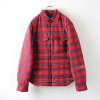 極美品 モンクレール ジーニアス フラグメント デザイン MONCLER GENIUS fragment design MORANT ダウンシャツ 0/レッド【2400014245301】