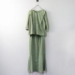  не использовался платье плюс DRESS+ мульти- way выставить M/ зеленый блуза юбка длинный женщина . презентация верх и низ в комплекте [2400014254037]