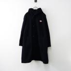 ダントン DANTON JD-8739 LMM ウールライトモッサフードコート 34/ネイビー ウール ロング ジャケット【2400014303483】
