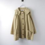 美品 ジョワドゥヴィーヴル joie de vivre Berry Style リネンコットンカツラギバイオヴィンテージカバーオール ベージュ【2400014348040】