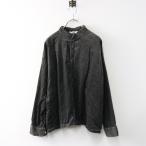 ショッピングジムフレックス ジムフレックス GYMPHLEX コーデュロイ バンドカラー スキッパーシャツ 12 カーキ/トップス ブラウス【2400014394221】