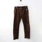 2008-09AW Archives DOLCE&GABBANA Mouton Leather Gimmick Pants 48/Brown ドルチェ&ガッバーナ ムートンパンツ-.【2400014415551】