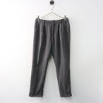 ショッピングエヴァ エヴァムエヴァ evam eva ウールタックテーパードパンツ 1/グレー【2400014431322】