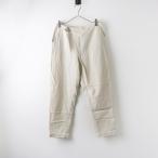 ショッピングエヴァ エヴァムエヴァ evam eva コットンラップパンツ 2/ベージュ テーパード 巻き【2400014545951】