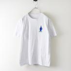 2024SS サカイ sacai GONZ AND SACAI Tシャツ 1＼ホワイト 半袖 コットン プリント 刺繍 カットソー バックロゴ トップス【2400014622782】