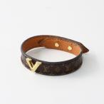 [ время ограничено цена ] Louis Vuitton LOUIS VUITTON M6042Fesen автомобиль ruV монограмма браслет 17| Brown Gold аксессуары [2400014634556]