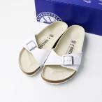美品 ビルケンシュトック BIRKENSTOCK Madrid マドリッド ベルト サンダル 22.5cm｜ホワイト コルクソール シューズ【2400014655957】
