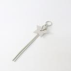  Novelty Dior DIOR оригиналы ta- кольцо для ключей серый кожа I очарование звезда [2400014657616]