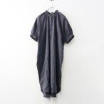 サマンサモスモス Samansa Mos2 SM2 フリルカラーシャツワンピース F‖チャコールグレー ドレス ロング ワイド ゆったり【2400014682434】