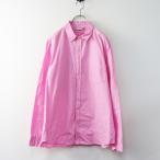 2021SS アーツアンドサイエンス ARTS&SCIENCE コットン レギュラー シャツ 4｜ピンク トップス 長袖 ブラウス【2400014686401】