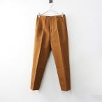 【期間限定価格】2021SS ドゥーズィエムクラス Deuxieme Classe ダブルクロス Peg topパンツ 36＼ブラウン センタープレス【2400014705126】