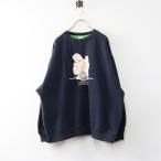 [ время ограничено цена ]2024AW Nico and niko and [..... зоопарк отвечающий . товар ]FOX тренировочный F темно-синий I tops лисица рисунок [2400014712537]