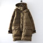 ショッピングスノー 美品 スノーピーク snow peak FR Down Coat M＼ブラウン ダウンコート fire resistance フード ダウンジャケット【2400014727418】