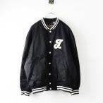 美品 定価5.4万 2022AW ジェーンマープル Jane Marple スタジアムブルゾン M ブラック┃ジャケット アウター 上着【2400014741063】