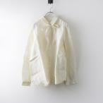 ショッピングリネン ネストローブ nest Robe リネンボウタイシャツ＼アイボリー ブラウス リボン【2400014748857】