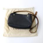 ショッピングポシェット タイドウェイ TIDEWAY レザーショルダーバッグ＼ブラック 巾着付き ポシェット クロスボディ【2400014757828】