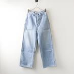 ショッピングジョンブル ジョンブル JOHNBULL 11オンスデニム デッキパンツ S＼ライトブルー ワーク ワイド【2400014758245】