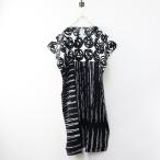 未使用 ソウソウ SOU・SOU 京都 高島縮20/20 長方形衣 松 F 長丈｜ブラック ワンピース 和服 和装 着物【2400014759990】