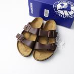 ショッピングビルケンシュトック メンズ 未使用 保管品 ビルケンシュトック BIRKENSTOCK Arizona BS アリゾナ レザーサンダル 27cm ブラウン┃男性用【2400014761764】