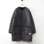 ポーランド製 アーメン ARMEN 裏地フリース ノーカラー キルティングコート  ダークグレー系┃ブルゾン【2400014766400】