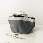 ショッピングエルベシャプリエ 人気 エルベシャプリエ Herve Chapelier 701C フュズィ シルバー ドラジェタグ 舟形トートS ｜シルバー グレー【2400014769241】