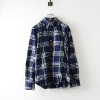 ショッピングINDIVIDUALIZED インディビジュアライズドシャツ INDIVIDUALIZED SHIRTS チェックロングスリーブボタンダウンシャツ 14.5-30 ネイビー┃【2400014775150】