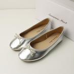  прекрасный товар sa man sa Moss Moss Samansa Mos2 SM2 эмаль металлик ассортимент балетки SI серебряный обувь обувь обувь [2400014780512]