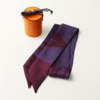 MADE IN FRANCE エルメス HERMES ブリッドドゥガラアンフルール ツイリー ｜パープル シルク 【2400014787504】