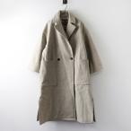未使用 ロンドントラディション LONDON TRADlTION Mina ロングコート 34＼モカ ウール メルトン【2400014798807】